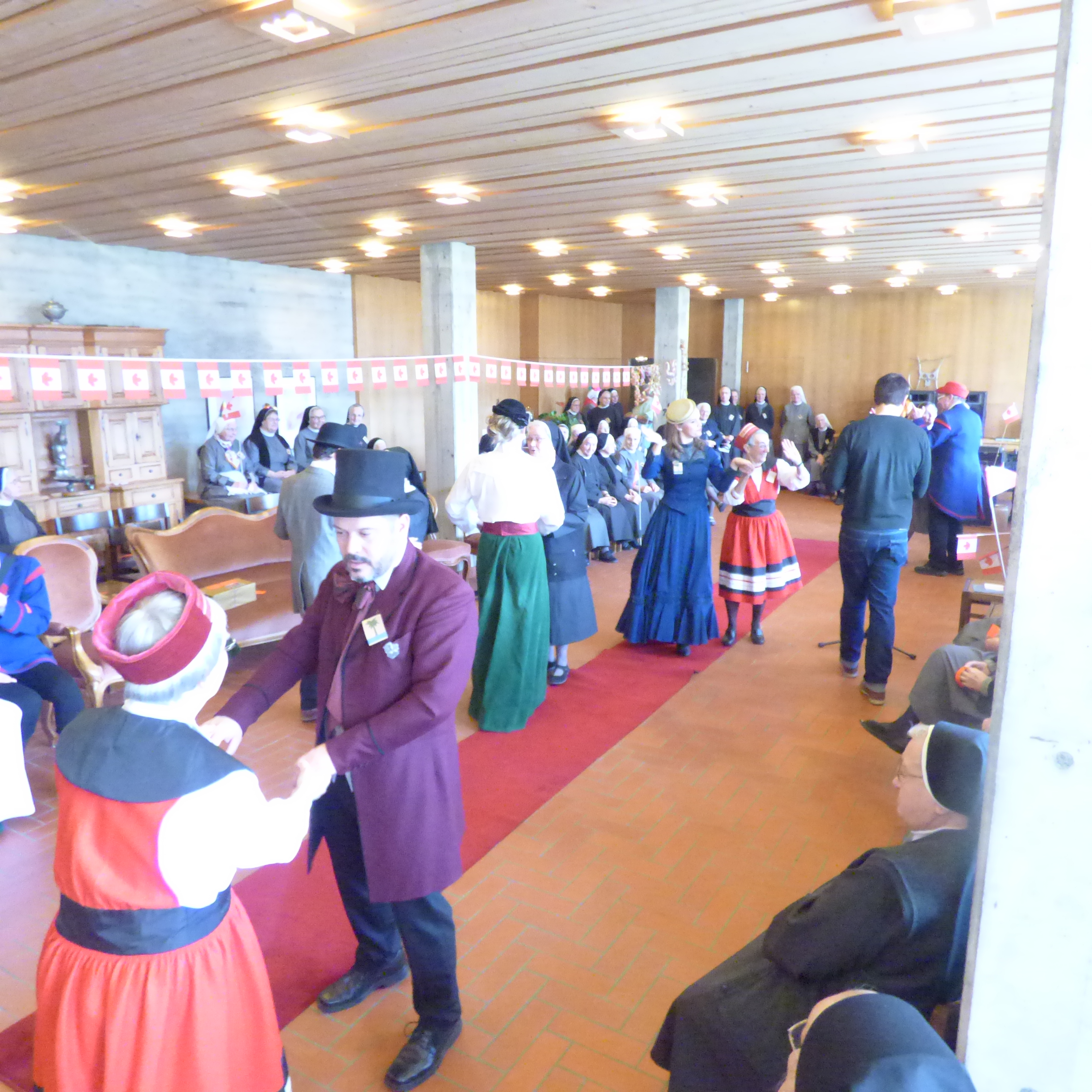 Besuch der Bartligesellschaft Brunnen