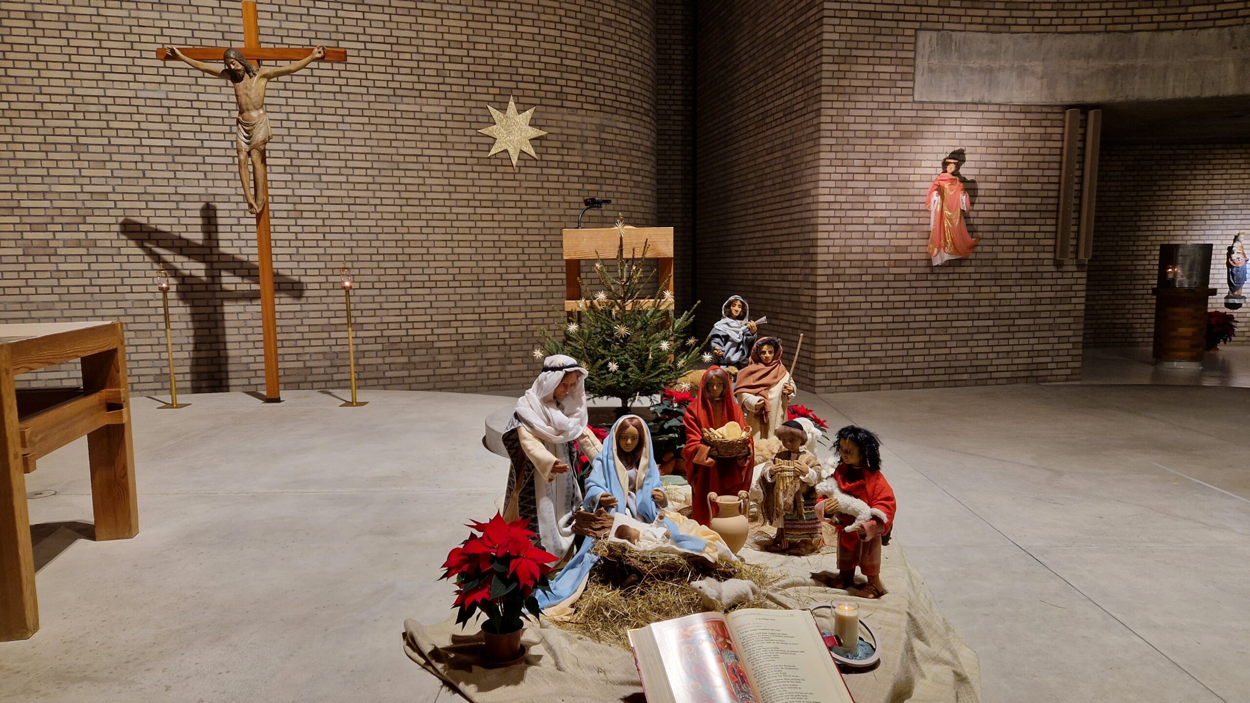 Krippe Klosterkirche 2 23.12.2024 Sr. Gabriele Schachinger